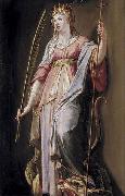 unknow artist St. Margaret of Antioch Spain oil painting artist